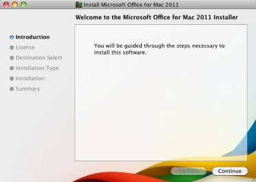 microsoft office 2011 for mac 10.9.5