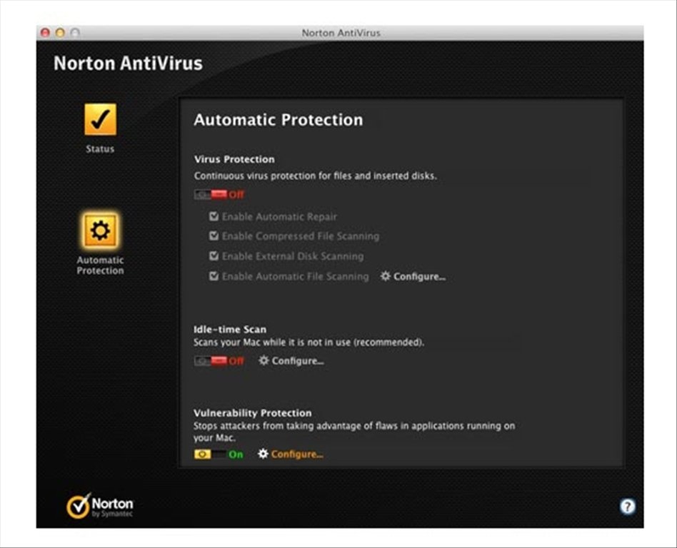 norton antivirus for mac and windows